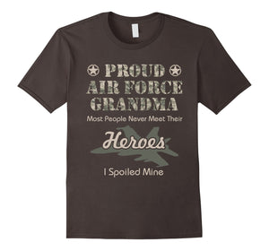 Funny shirts V-neck Tank top Hoodie sweatshirt usa uk au ca gifts for Proud Air Force Grandma T-Shirt 1318319