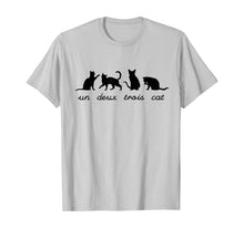 Load image into Gallery viewer, Funny shirts V-neck Tank top Hoodie sweatshirt usa uk au ca gifts for Un Deux Trois Cat Cute Funny French Pun Cat Lovers Gift T-Shirt 839720
