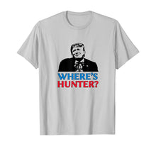 Load image into Gallery viewer, Where&#39;s Hunter Trump 2020 Rally Anti Biden Conservative Gift T-Shirt

