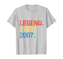 Load image into Gallery viewer, Legend Since 2007 Years Old Gifts 13th Birthday TShirt91040
