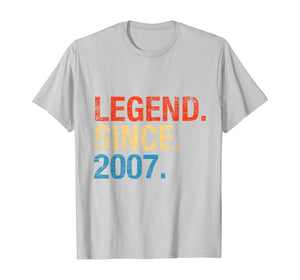 Legend Since 2007 Years Old Gifts 13th Birthday TShirt91040