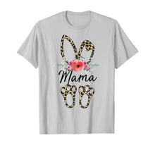 Load image into Gallery viewer, Mother&#39;s Day Easter Gifts For Mama Leopard Bunny Floral TShirt383833
