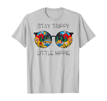 Load image into Gallery viewer, Stay Trippy Little Hippie Glasses Hippie Camping Tshirt
