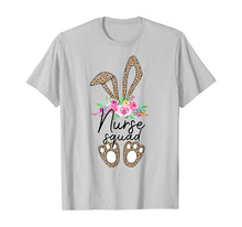 Load image into Gallery viewer, Leopard Print Bunny Nurse Squad Easter 2020 Gifts TShirt410154
