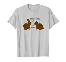 Load image into Gallery viewer, Funny shirts V-neck Tank top Hoodie sweatshirt usa uk au ca gifts for Funny Chocolate Easter Bunny Shirt, My Butt Hurts Gift 2097748
