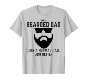 Funny shirts V-neck Tank top Hoodie sweatshirt usa uk au ca gifts for Mens Bearded Dad Shirt Mens Beard Humor Funny T-shirt Superhero 525057