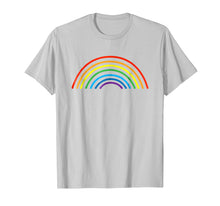 Load image into Gallery viewer, Funny shirts V-neck Tank top Hoodie sweatshirt usa uk au ca gifts for Rainbow Striped T-Shirt - Simple Plain Rainbow Design 364822

