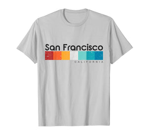 Funny shirts V-neck Tank top Hoodie sweatshirt usa uk au ca gifts for Vintage San Francisco California 1980s Retro Design T-shirt 1950084