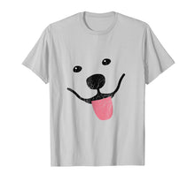 Load image into Gallery viewer, Samoyed Face Sammy Smile T-Shirt. Distressed Design
