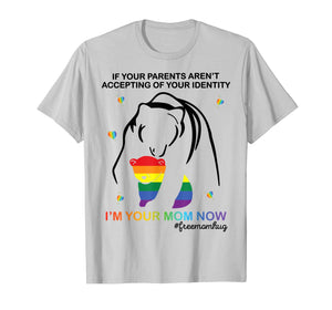 Free Mom Hugs LGBT Pride T-shirt Gifts Mama Bear LGBT Shirt 61954
