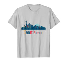Load image into Gallery viewer, Funny shirts V-neck Tank top Hoodie sweatshirt usa uk au ca gifts for Seattle Washington Skyline T-Shirt Seattle Pike Place 827393
