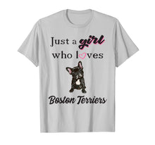 Load image into Gallery viewer, Funny shirts V-neck Tank top Hoodie sweatshirt usa uk au ca gifts for Cute Boston Terrier Gift Shirt For Girls 1095761
