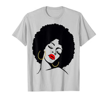 Load image into Gallery viewer, Funny shirts V-neck Tank top Hoodie sweatshirt usa uk au ca gifts for Black Girl Magic T-Shirt Natural Hair Afro Red Lips Sexy 268564
