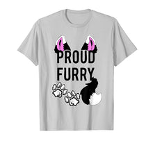 Load image into Gallery viewer, Funny shirts V-neck Tank top Hoodie sweatshirt usa uk au ca gifts for Proud Furry Shirt Furries Shirt Tail and Ears Cosplay Shirt 2205321
