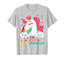 Load image into Gallery viewer, Funny shirts V-neck Tank top Hoodie sweatshirt usa uk au ca gifts for Adorable 100th Day of School Unicorn Shirt, 100 Days Smarter 1532105
