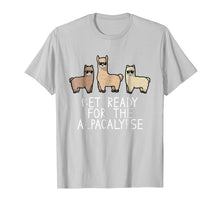 Load image into Gallery viewer, Funny shirts V-neck Tank top Hoodie sweatshirt usa uk au ca gifts for Funny Alpaca Shirt Saying Get Ready For The Alpacalypse 547591
