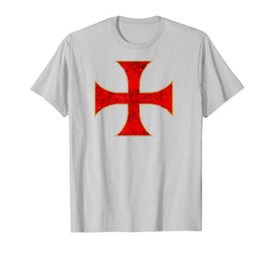 Funny shirts V-neck Tank top Hoodie sweatshirt usa uk au ca gifts for Cross Crusader Knights Templar T-Shirt Distressed Top Tee 2593768