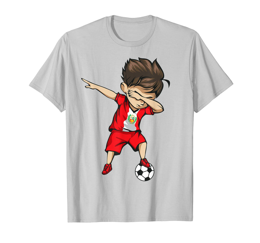 Funny shirts V-neck Tank top Hoodie sweatshirt usa uk au ca gifts for Dabbing Soccer Boy Peru Jersey Shirt - Peruvian Football 1367225