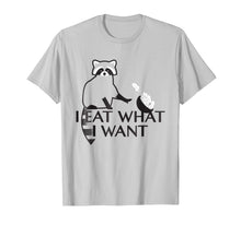 Load image into Gallery viewer, Funny shirts V-neck Tank top Hoodie sweatshirt usa uk au ca gifts for I Eat What I Want Trash Panda Raccoon Funny T-Shirt 1055990
