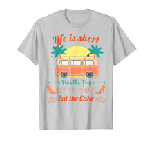 Load image into Gallery viewer, Funny shirts V-neck Tank top Hoodie sweatshirt usa uk au ca gifts for Life Is Short Take The Trip Buy The Shoes Eat The Cake Shirt 2538301
