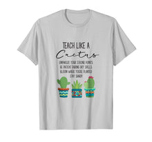 Load image into Gallery viewer, Funny shirts V-neck Tank top Hoodie sweatshirt usa uk au ca gifts for Teach Like A Cactus Teacher Back To School T Shirt 1490610
