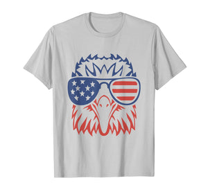 Patriotic Eagle T-Shirt 4th of July USA American Flag Tshirt