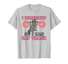 Load image into Gallery viewer, Funny shirts V-neck Tank top Hoodie sweatshirt usa uk au ca gifts for Trash Eating Racoon T Shirt Funny Gym Swole Rat Weightlifter 1898479
