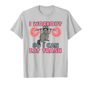 Funny shirts V-neck Tank top Hoodie sweatshirt usa uk au ca gifts for Trash Eating Racoon T Shirt Funny Gym Swole Rat Weightlifter 1898479