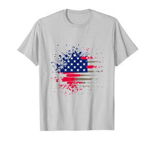 Funny shirts V-neck Tank top Hoodie sweatshirt usa uk au ca gifts for Baseball U.S American flag T-shirt 240157