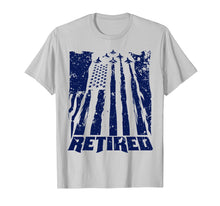 Load image into Gallery viewer, Funny shirts V-neck Tank top Hoodie sweatshirt usa uk au ca gifts for Retired Air Force Military Gifts USA Flag and Jets 1592460
