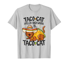 Load image into Gallery viewer, Funny shirts V-neck Tank top Hoodie sweatshirt usa uk au ca gifts for Cute Cat Tshirt, Tacocat Spelled Backwards is Taco Cat Shirt 1328146
