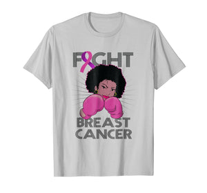 Funny shirts V-neck Tank top Hoodie sweatshirt usa uk au ca gifts for Fight - Breast Cancer Awareness Month T-shirt Black Women 1170054