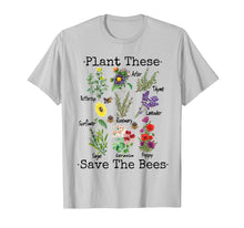 Load image into Gallery viewer, Plant These Save The Bees Shirt Women Yellow Flowers 74494
