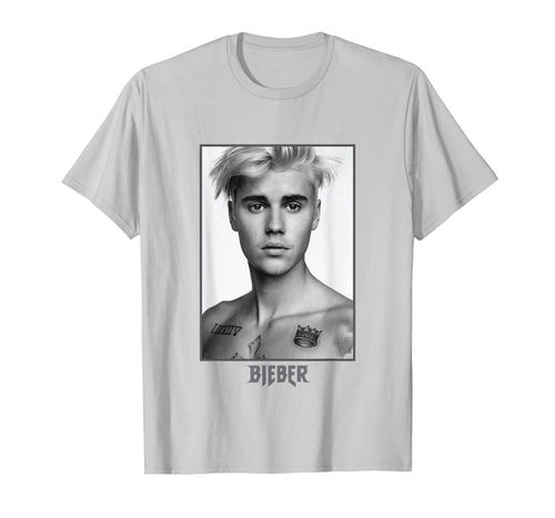 Funny shirts V-neck Tank top Hoodie sweatshirt usa uk au ca gifts for Mens Justin Bieber Black/White Photo T-Shirt 1050985