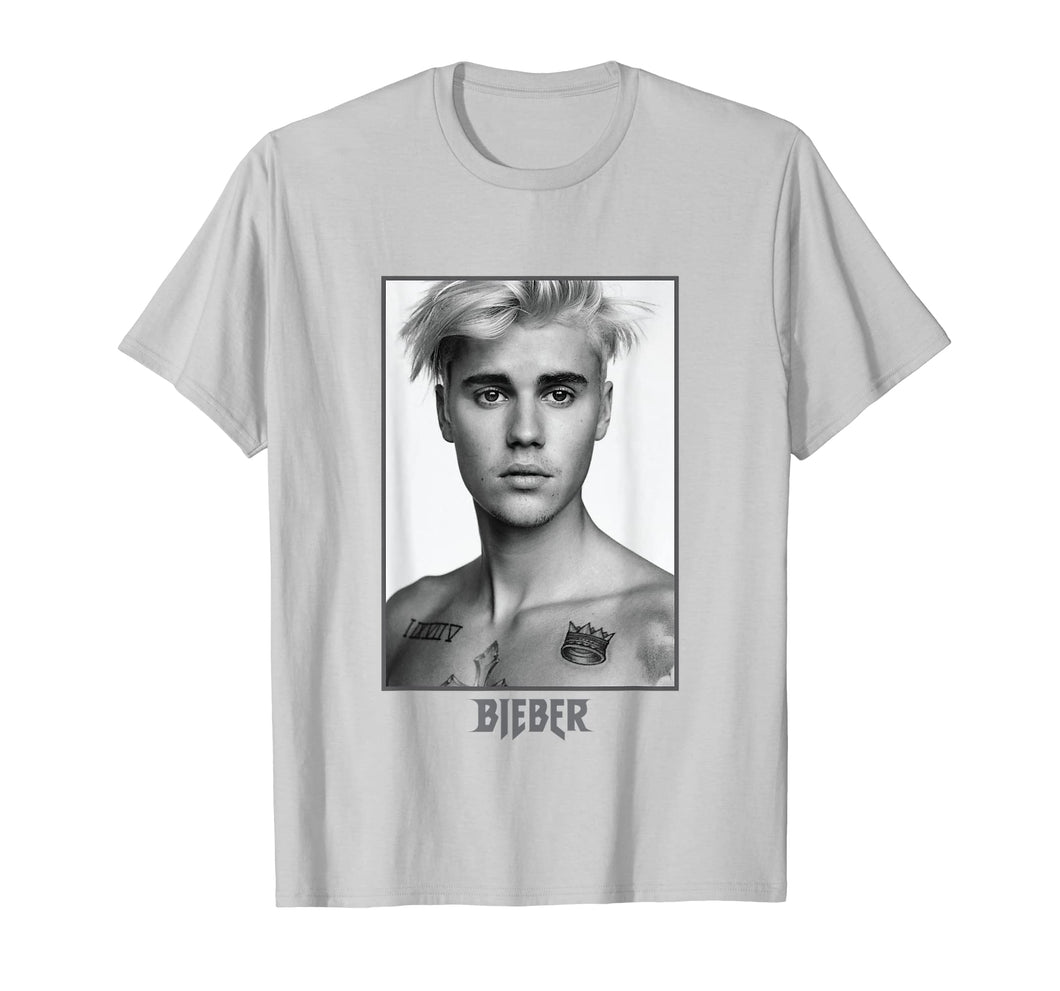 Funny shirts V-neck Tank top Hoodie sweatshirt usa uk au ca gifts for Mens Justin Bieber Black/White Photo T-Shirt 1050985