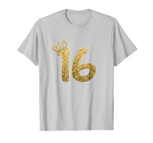 Load image into Gallery viewer, Funny shirts V-neck Tank top Hoodie sweatshirt usa uk au ca gifts for Sweet 16th Birthday T-Shirt Gifts for Girls Sixteen Gold 1532667
