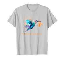 Load image into Gallery viewer, Funny shirts V-neck Tank top Hoodie sweatshirt usa uk au ca gifts for Multiple Sclerosis Awareness Humming Bird Ribbon T-Shirt 2145995
