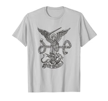 Load image into Gallery viewer, Funny shirts V-neck Tank top Hoodie sweatshirt usa uk au ca gifts for Saint St Michael Catholic Archangel Angel T-Shirt 541643
