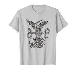 Funny shirts V-neck Tank top Hoodie sweatshirt usa uk au ca gifts for Saint St Michael Catholic Archangel Angel T-Shirt 541643