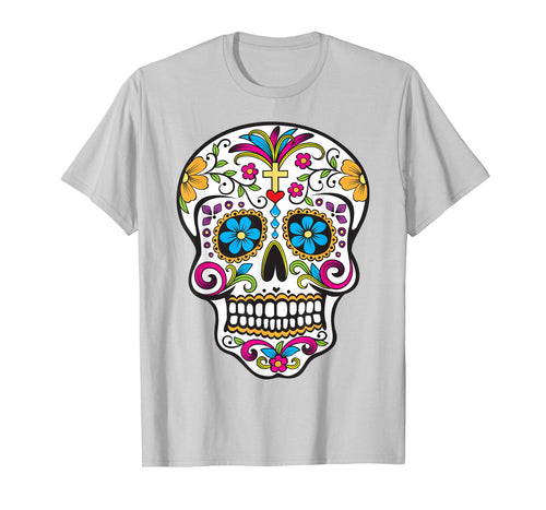Funny shirts V-neck Tank top Hoodie sweatshirt usa uk au ca gifts for Day of the Dead Sugar Skull T-Shirt 842796