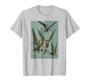 Retro OZ Winged Flying Monkey T-Shirt-Dorothy Toto Tin Man