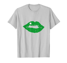 Load image into Gallery viewer, St. Patricks Day Shirt Kiss Me Green Lips Shamrock Shirt-465880

