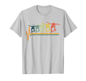Skateboard Tshirt Skater T-Shirt Gift Tee Ollie Vintage