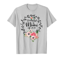 Load image into Gallery viewer, Promoted to Mimi Est 2020 - Floral First Time Grandma T-Shirt-1444542

