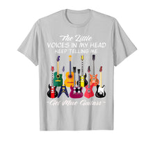 Load image into Gallery viewer, The little voices in my head keep telling me get more guitar T-Shirt-2501242
