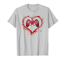 Load image into Gallery viewer, Gamer Heart Valentines Day Video Games Boys Kids Teens Gift T-Shirt-2406771
