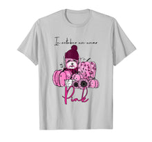 Load image into Gallery viewer, Yorkie In Octorber We Wear Pink Breast Cancer Gifts T-Shirt
