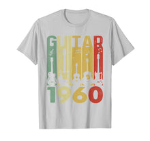 Load image into Gallery viewer, Distressed Vintage Guitar 1960 60th Birthday Gifts Guitarist T-Shirt-5350111
