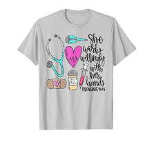Load image into Gallery viewer, She Works Willingly With Her Hands Proverbs 31:13 T-Shirt
