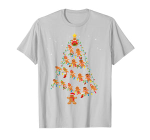 Funny shirts V-neck Tank top Hoodie sweatshirt usa uk au ca gifts for Jolly Gingerbread Christmas Tree Xmas Gingerbread Decor Gift T-Shirt 241136